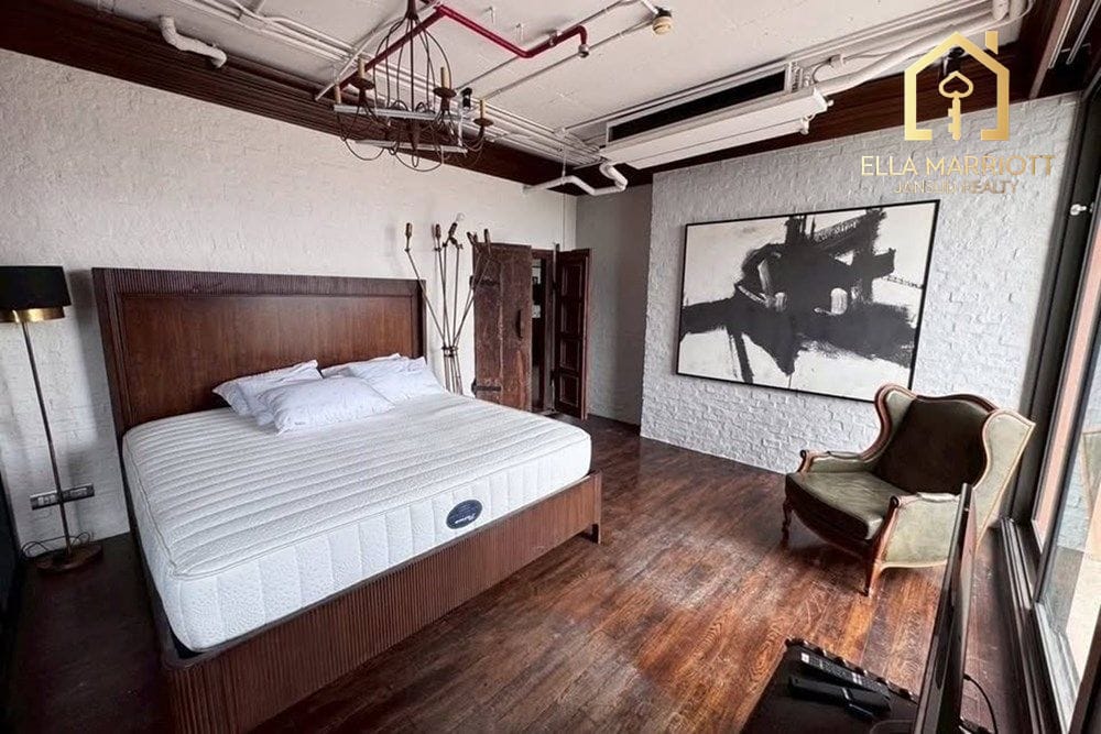 Luxuriöses 3-SZ-Loft im Aguston Sukhumvit 22 | Haustierfreundlich | 16 Gehminuten zur MRT Queen Sirikit 5