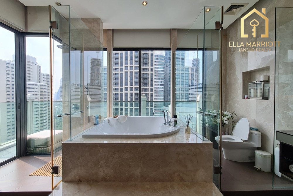 Ultra-seltene 3-Zimmer-Eigentumswohnung mit Privatpool | 455 m² | 7 Min. Fußweg zur BTS Phrom Phong, Sukhumvit 39 19