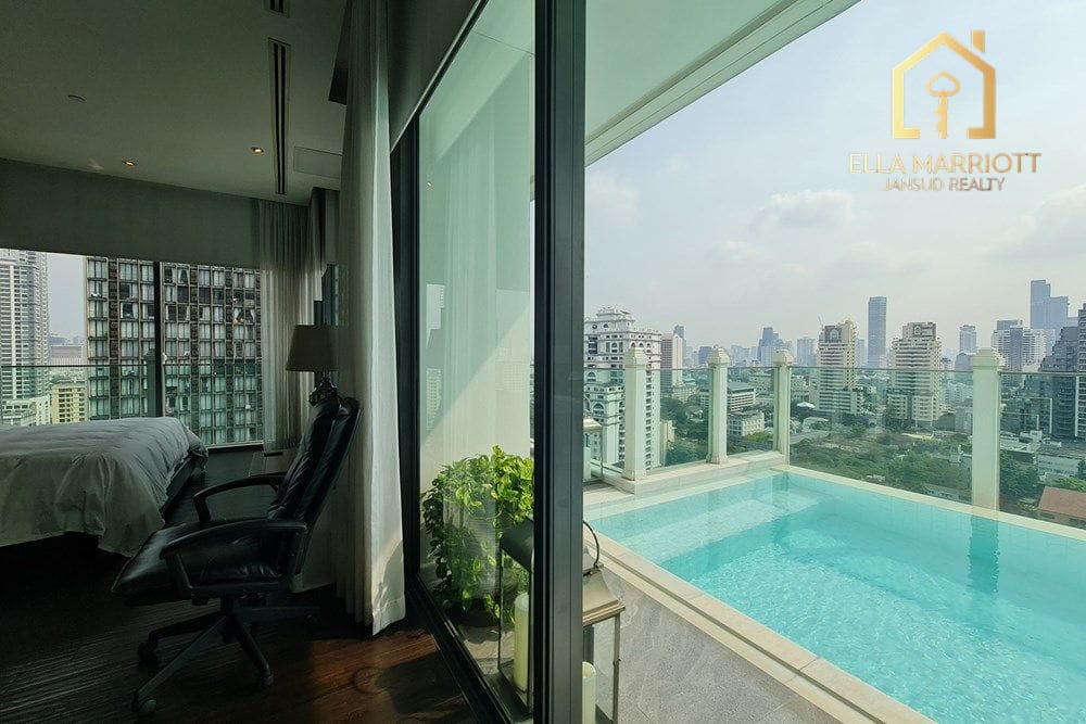 Ultra-seltene 3-Zimmer-Eigentumswohnung mit Privatpool | 455 m² | 7 Min. Fußweg zur BTS Phrom Phong, Sukhumvit 39 25