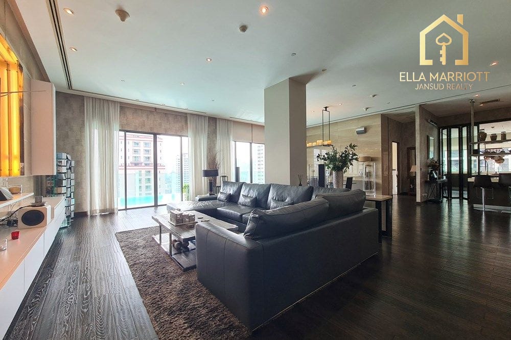 Ultra-seltene 3-Zimmer-Eigentumswohnung mit Privatpool | 455 m² | 7 Min. Fußweg zur BTS Phrom Phong, Sukhumvit 39 5