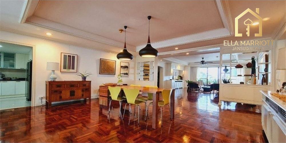 Mietwohnung mit 3 Schlafzimmern und 2 Wohnzimmern in Sukhumvit 30 3
