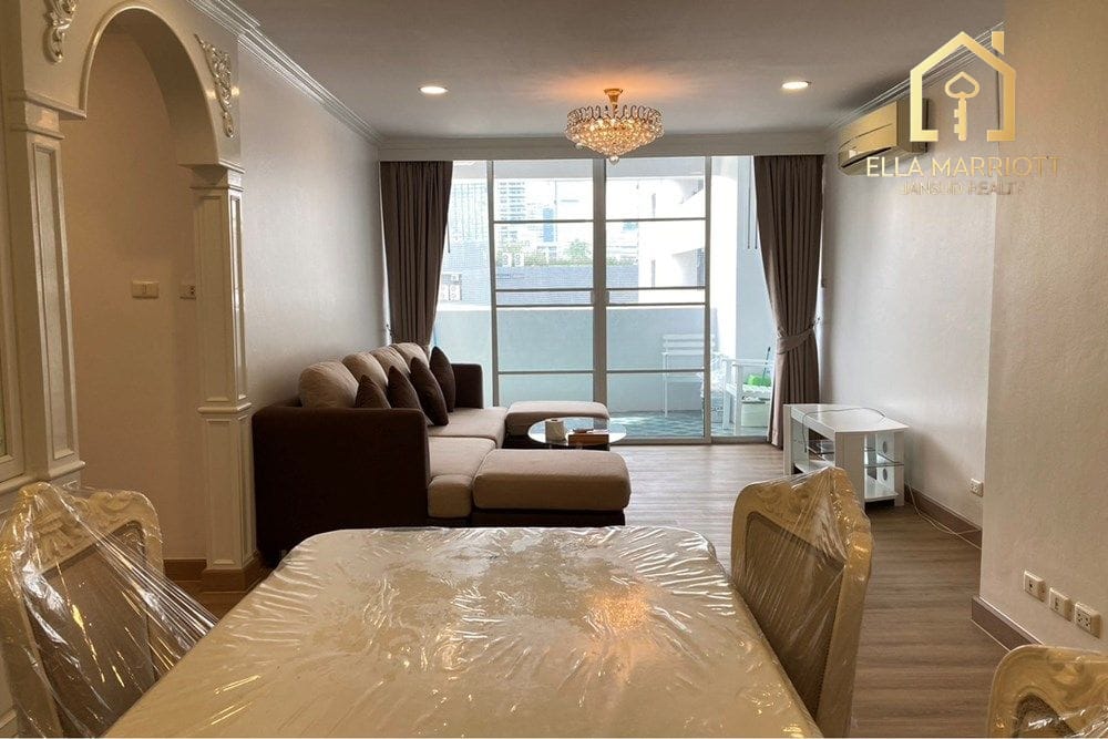 3BR | DS Tower 2 Sukhumvit 33 | High Floor | Fully Furnished 3