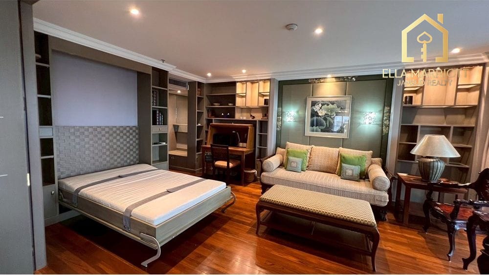2BR + Maid | Sathorn Park Place | Near MRT Lumphini | 100K 4