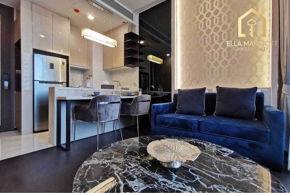 Rent 50K | LAVIQ Sukhumvit 57 | 44sqm 1BR | 18th Fl | 2 Car Parking 2