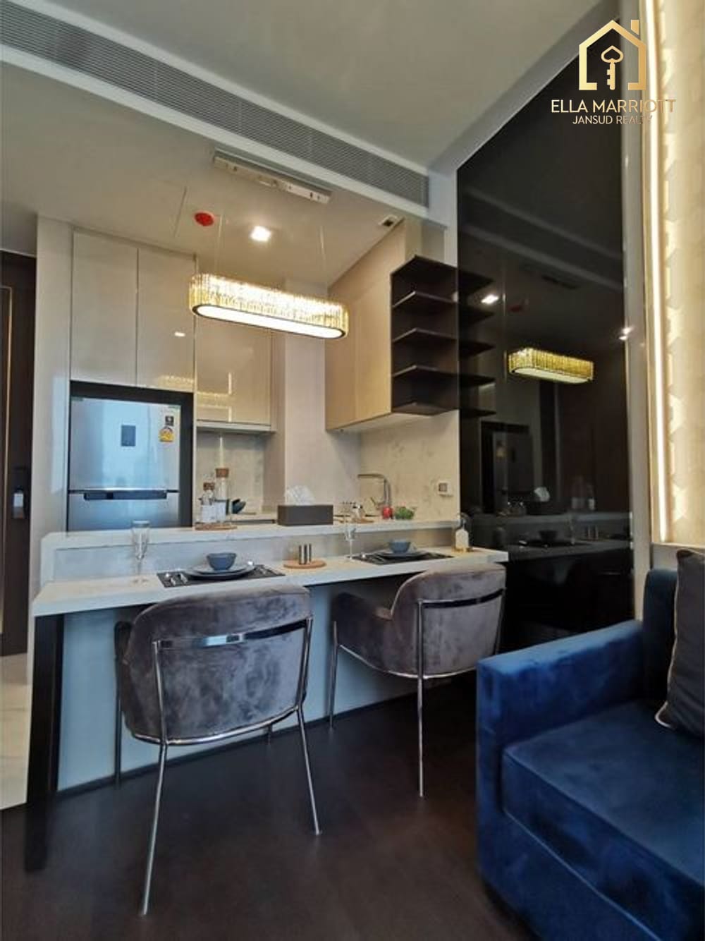Rent 50K | LAVIQ Sukhumvit 57 | 44sqm 1BR | 18th Fl | 2 Car Parking 6