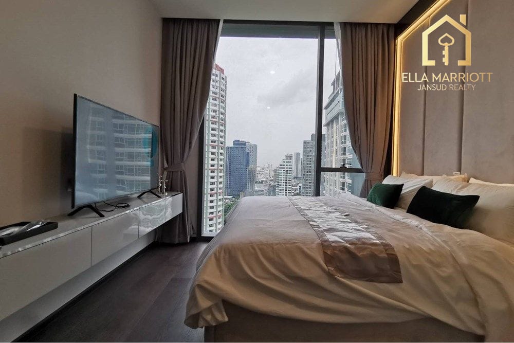 Rent 50K | LAVIQ Sukhumvit 57 | 44sqm 1BR | 18th Fl | 2 Car Parking 8