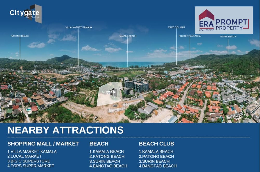 Citygate De Phuket – Luxury Condominium @ Kamala Beach, Phuket 🌊A Smart Choice for Living & Investment in Phuket - With Luxury Living, Just 600m from Kamala Beach 3