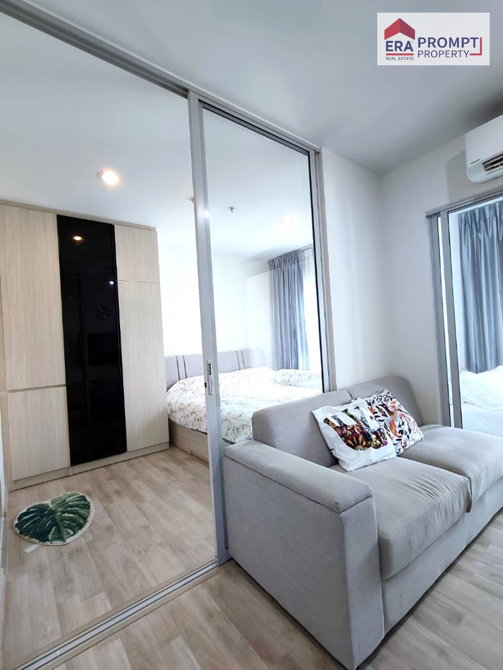 For Sale: Niche MONO Ramkhamhaeng Condominium Experience elevated living with one of the largest facility zones in Ramkhamhaeng — designed for every lifestyle. Bright, airy corner unit with modern design, relaxing atmosphere, and a beautiful open view. 5