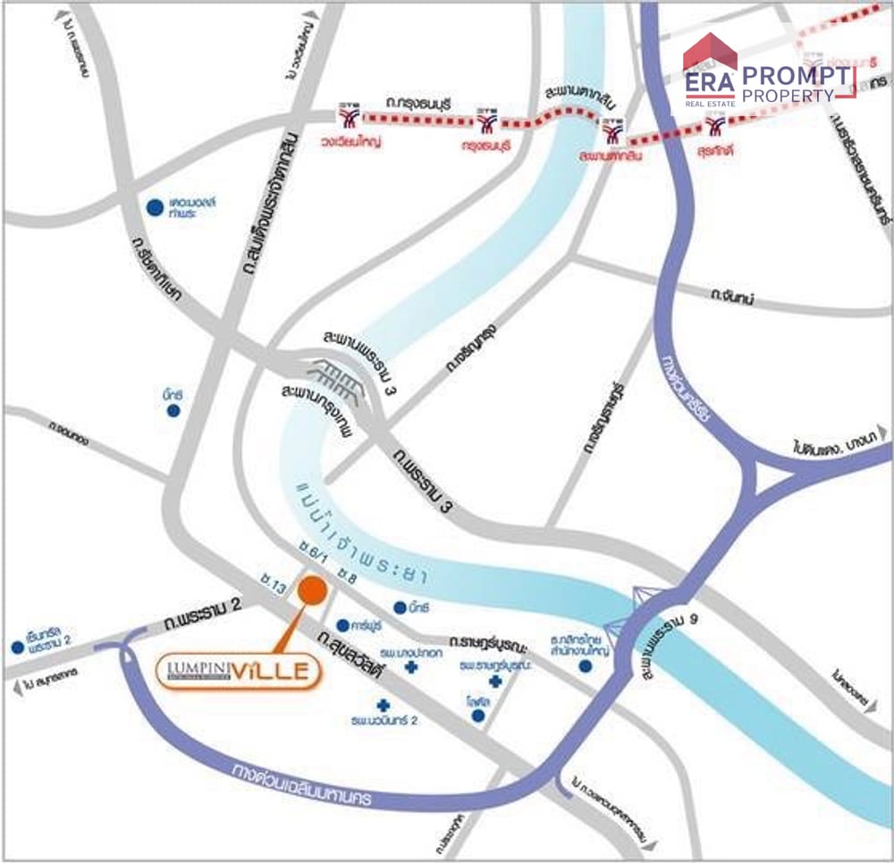 Сдам 1-к. квартиру, 30м², 15/20 эт. в ЖК Lumpini Ville Rat Burana – River View 17
