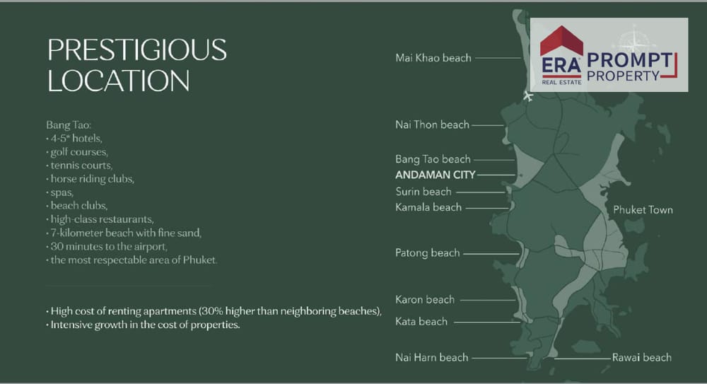 普吉岛邦陶海滩Atrium Andaman City公寓35.74平米1室1卫出售 3