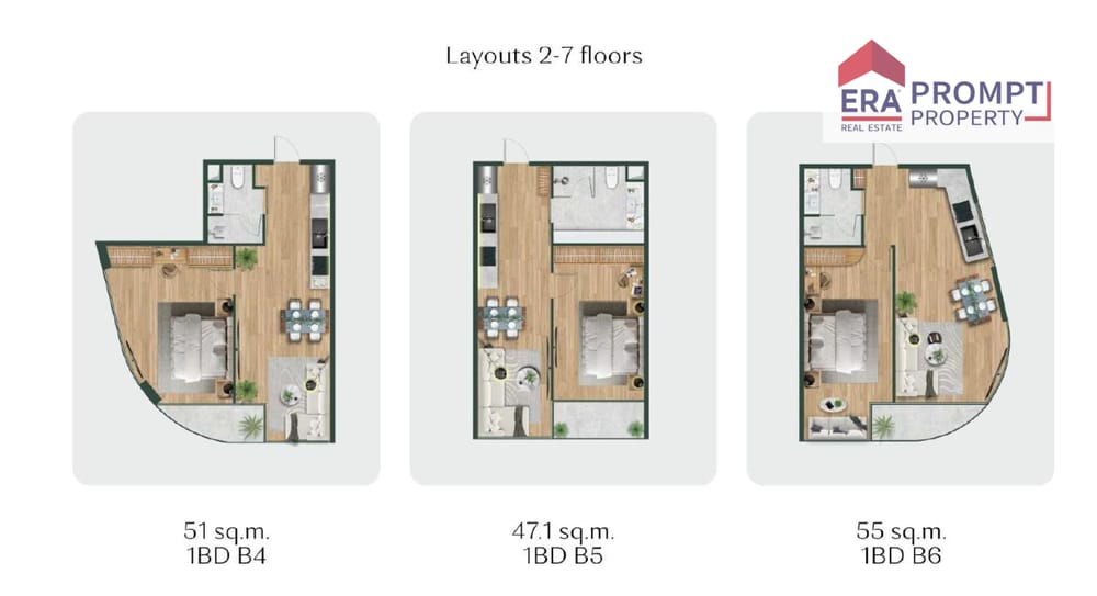 普吉岛邦陶海滩Atrium Andaman City公寓35.74平米1室1卫出售 45
