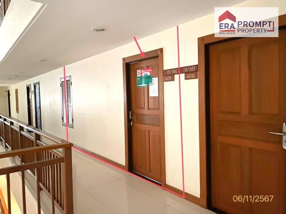 芭提雅帕山区Emerald Palace Condominium公寓45.11平米1室1卫出售 4
