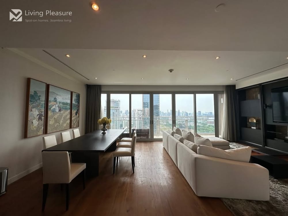 185 Rajadamri Penthouse | Luxury 3-Bedroom Apartment | 386.56 sqm | High Floor | Bangkok City Center 4