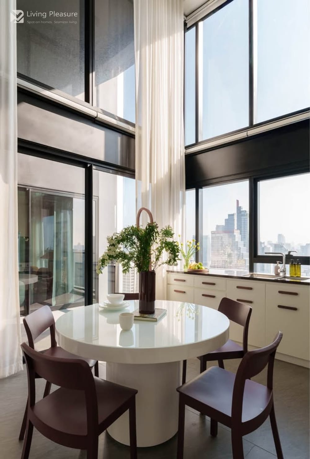Stylish 2-Bedroom Duplex for Rent I The Lofts Silom I BTS Surasak 9