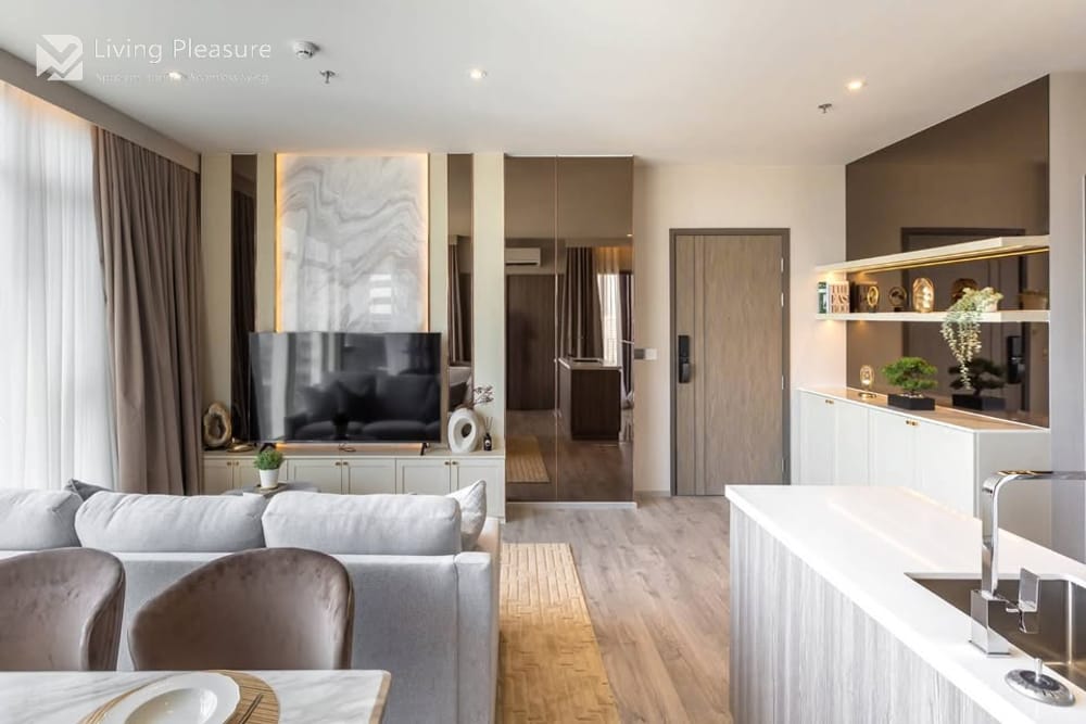 Rare 2-Bedroom Unit for Rent at RHYTHM Ekkamai, Steps from BTS Ekkamai 2