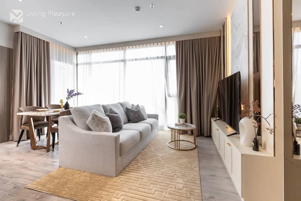 Rare 2-Bedroom Unit for Rent at RHYTHM Ekkamai, Steps from BTS Ekkamai 11