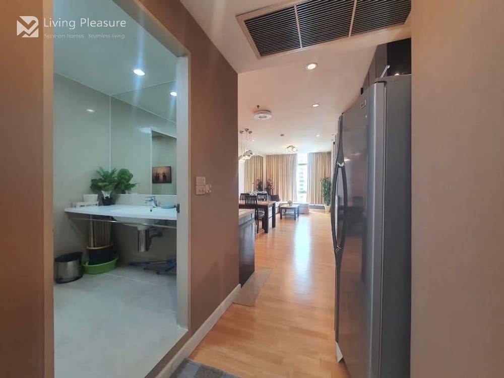 Luxury 2-Bedroom Condo for Rent at Baan Sathorn Chaopraya with City View near BTS Saphan Taksin 11