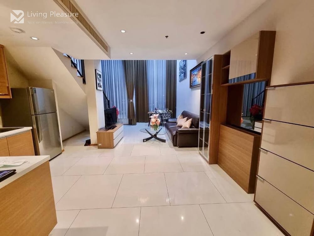 1-Bedroom Duplex for Rent in the Heart of Phrom Phong 7