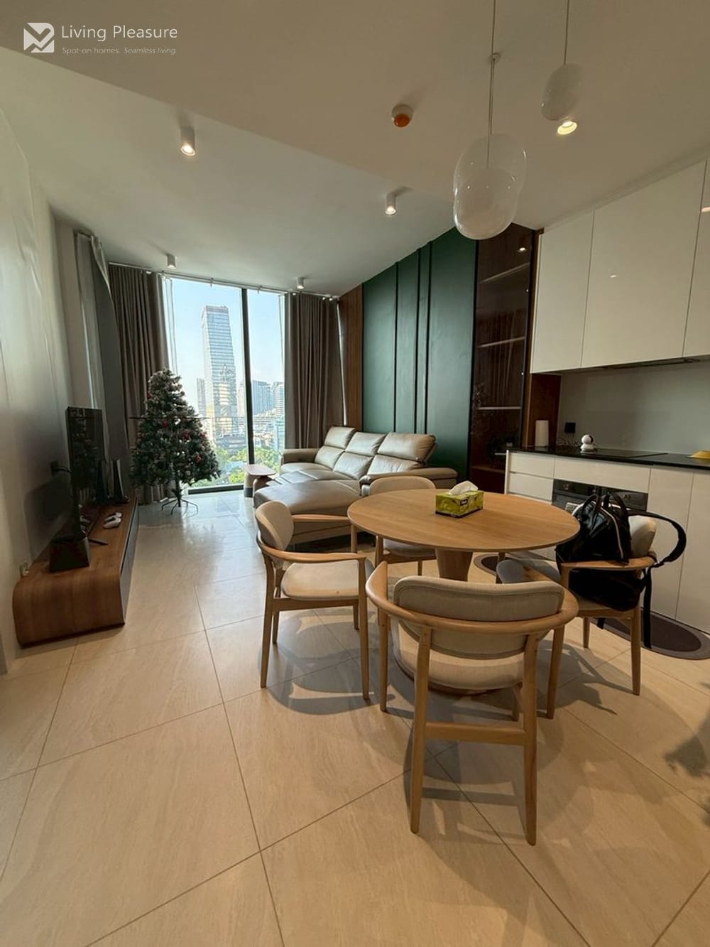 1-Bedroom Condo for Rent at Tait 12, Pet Friendly, in the Heart of Sathorn, Near BTS Saint Louis 2
