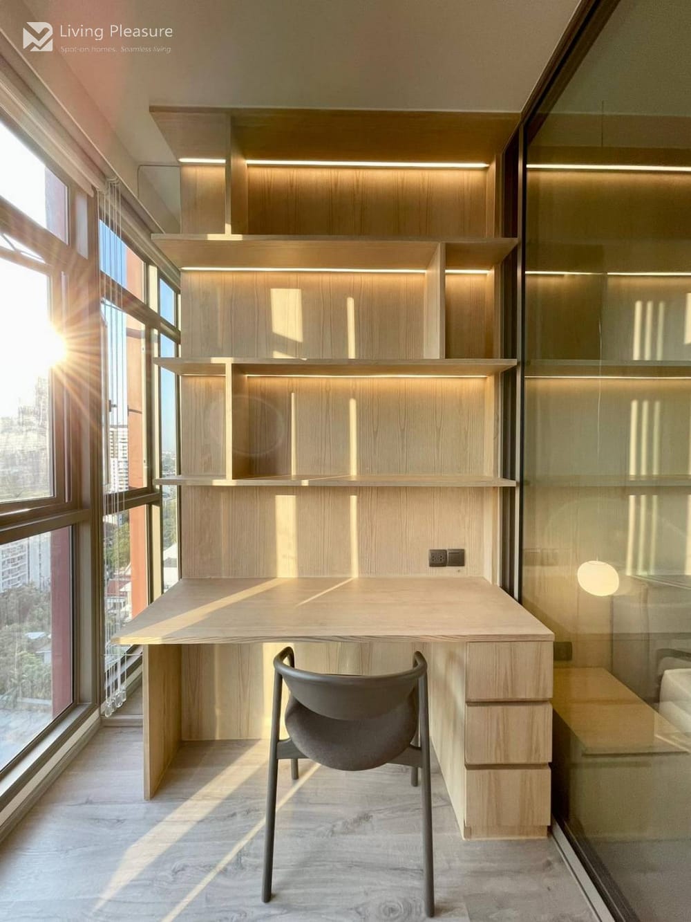 Modern 1 Bedroom Apartment for Rent at Rhythm Ekkamai Estate - City View Near BTS Ekkamai 4