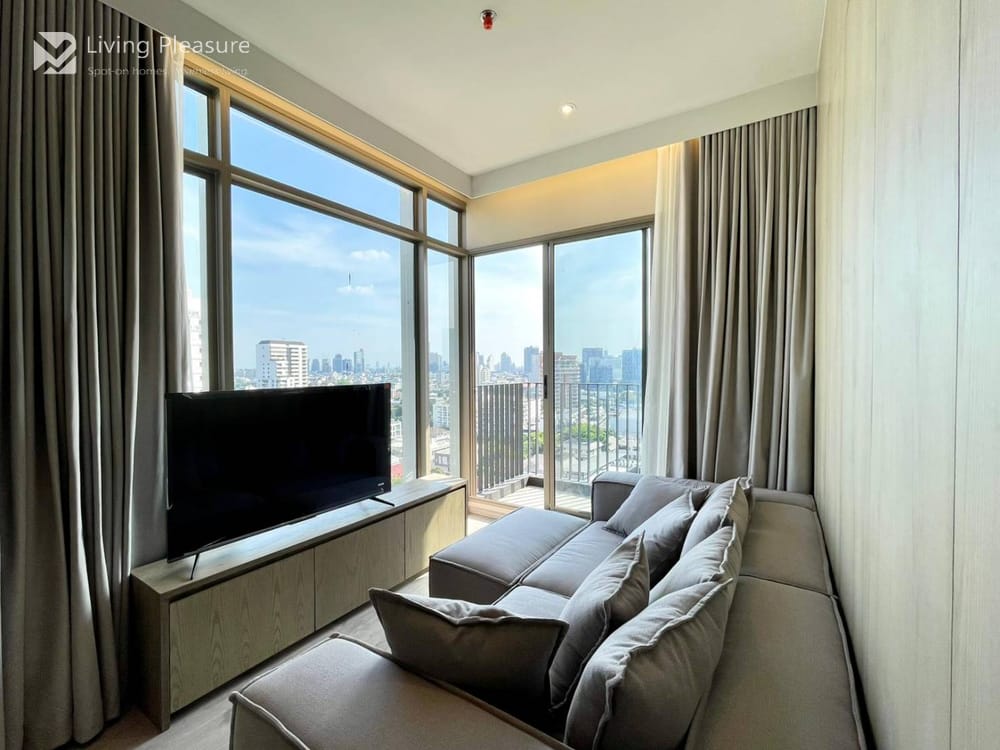 Modern 1 Bedroom Apartment for Rent at Rhythm Ekkamai Estate - City View Near BTS Ekkamai 2