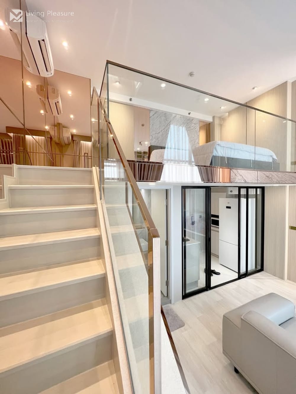 1 Bedroom Duplex for Rent I Knightsbridge Prime Sathorn I BTS Chongnonsi 5