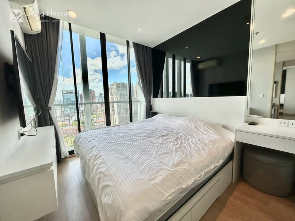 2-Bedroom Condo for Rent at Noble Recole near MRT Sukhumvit 2