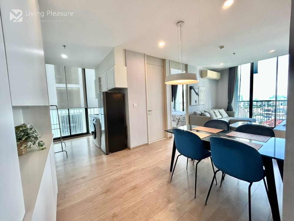 2-Bedroom Condo for Rent at Noble Recole near MRT Sukhumvit 5