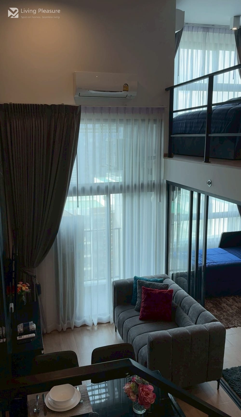 1 Bedroom Loft Condo I Ideo Rama 9 - Asoke 6