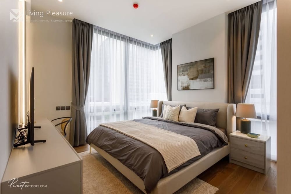 2-Bedroom Condo for Rent at MUNIQ Langsuan Near BTS Chit Lom 4