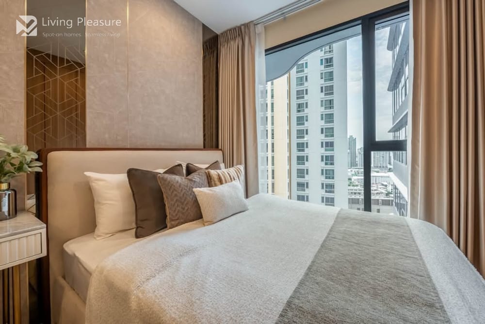Modern Studio for Rent I Ideo Mobi Asoke I MRT Phetchaburi 4