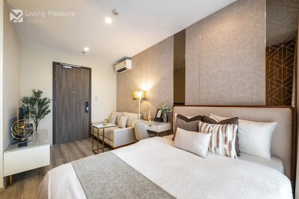 Modern Studio for Rent I Ideo Mobi Asoke I MRT Phetchaburi 8