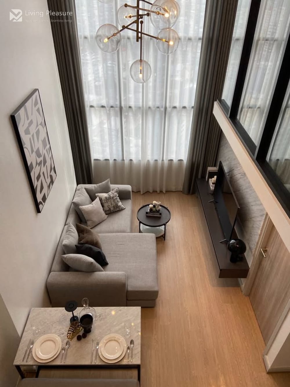 2-Bedroom Duplex for Rent at Knightsbridge Prime Sathorn Near BTS Chong Nonsi 3