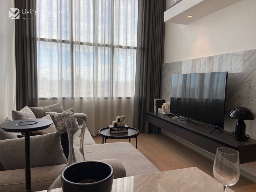 2-Bedroom Duplex for Rent at Knightsbridge Prime Sathorn Near BTS Chong Nonsi 7