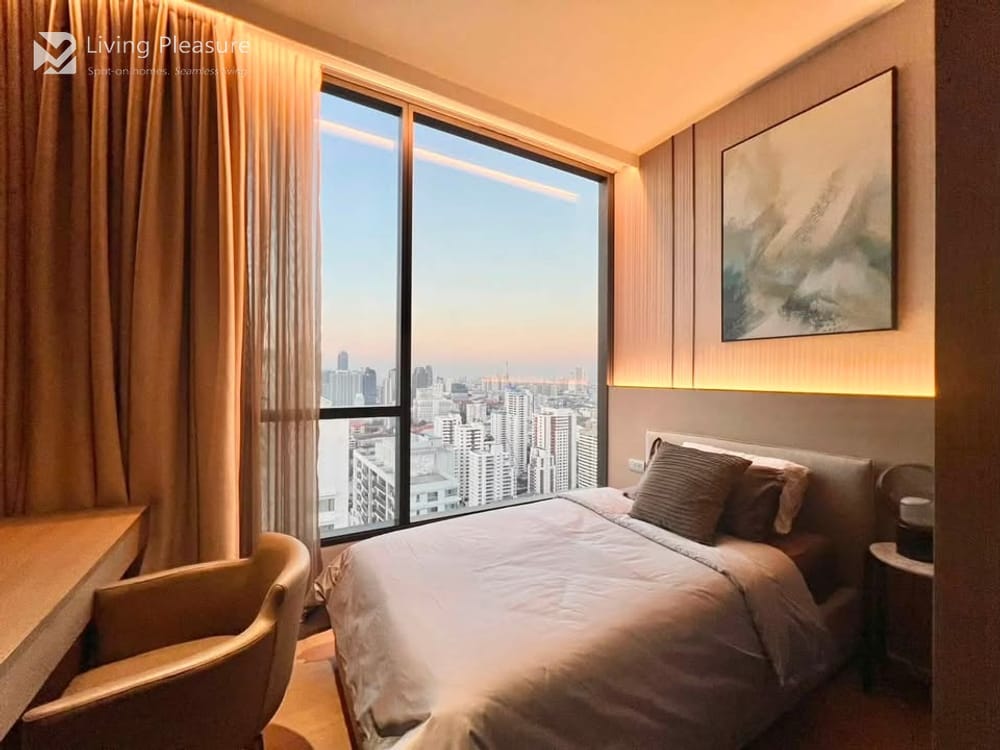 3 Bedroom Condo for Rent at Celes Asoke, Steps from MRT Sukhumvit 5