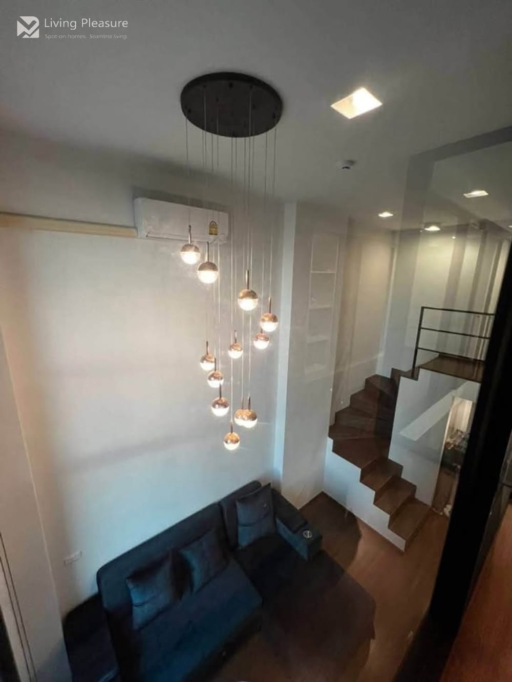 Modern 2-Bedroom Duplex for Rent at IDEO New Rama 9 with City View in Bang Kapi, Bangkok 5