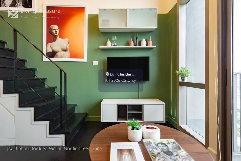 1 Bedroom Loft for Rent at Ideo Morph 38 - Pet Friendly & Steps from BTS Thong Lo 2