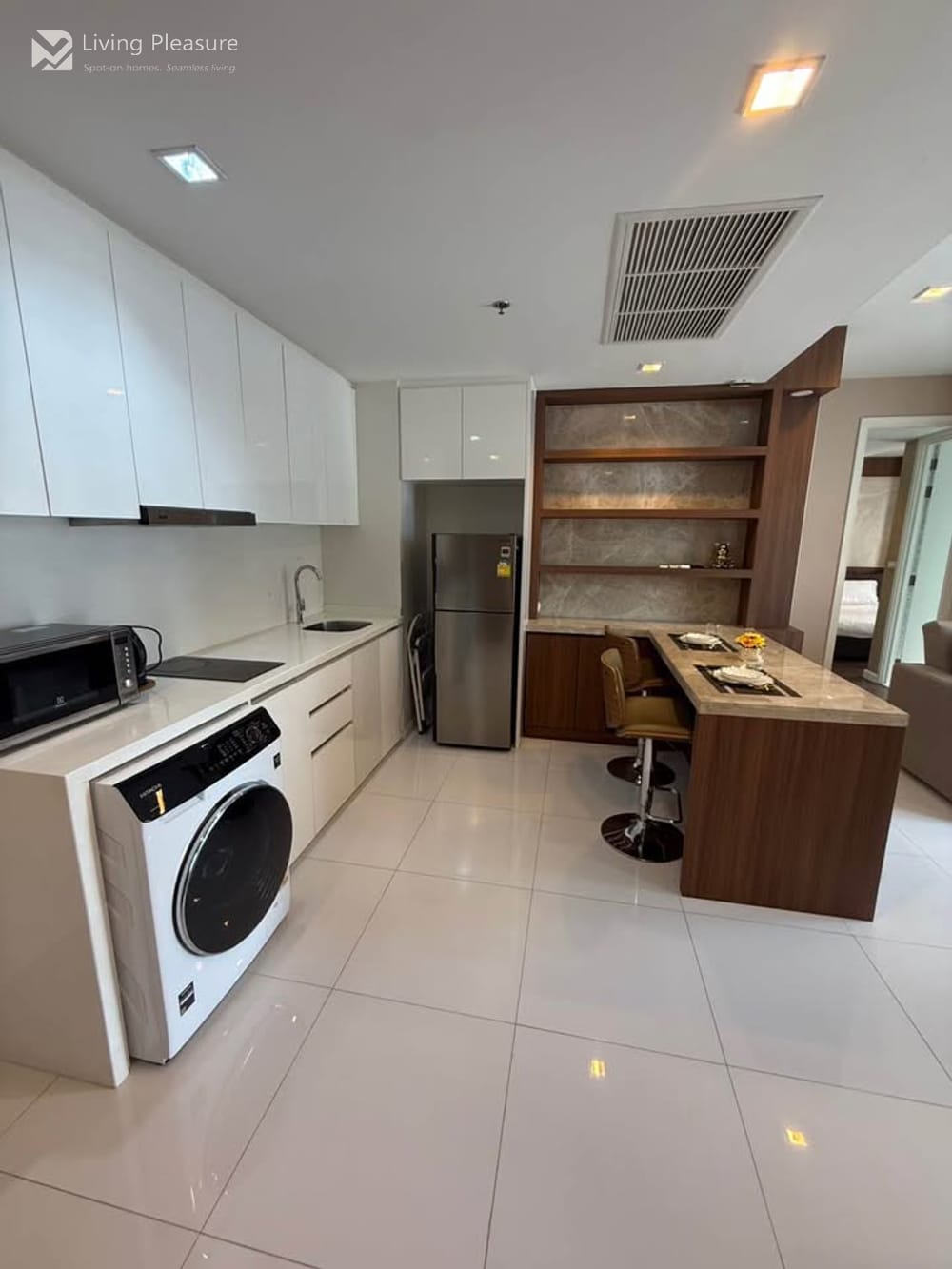 2-Bedroom Condo for Rent at Nara 9 by Eastern Star Near BTS Chong Nonsi 14