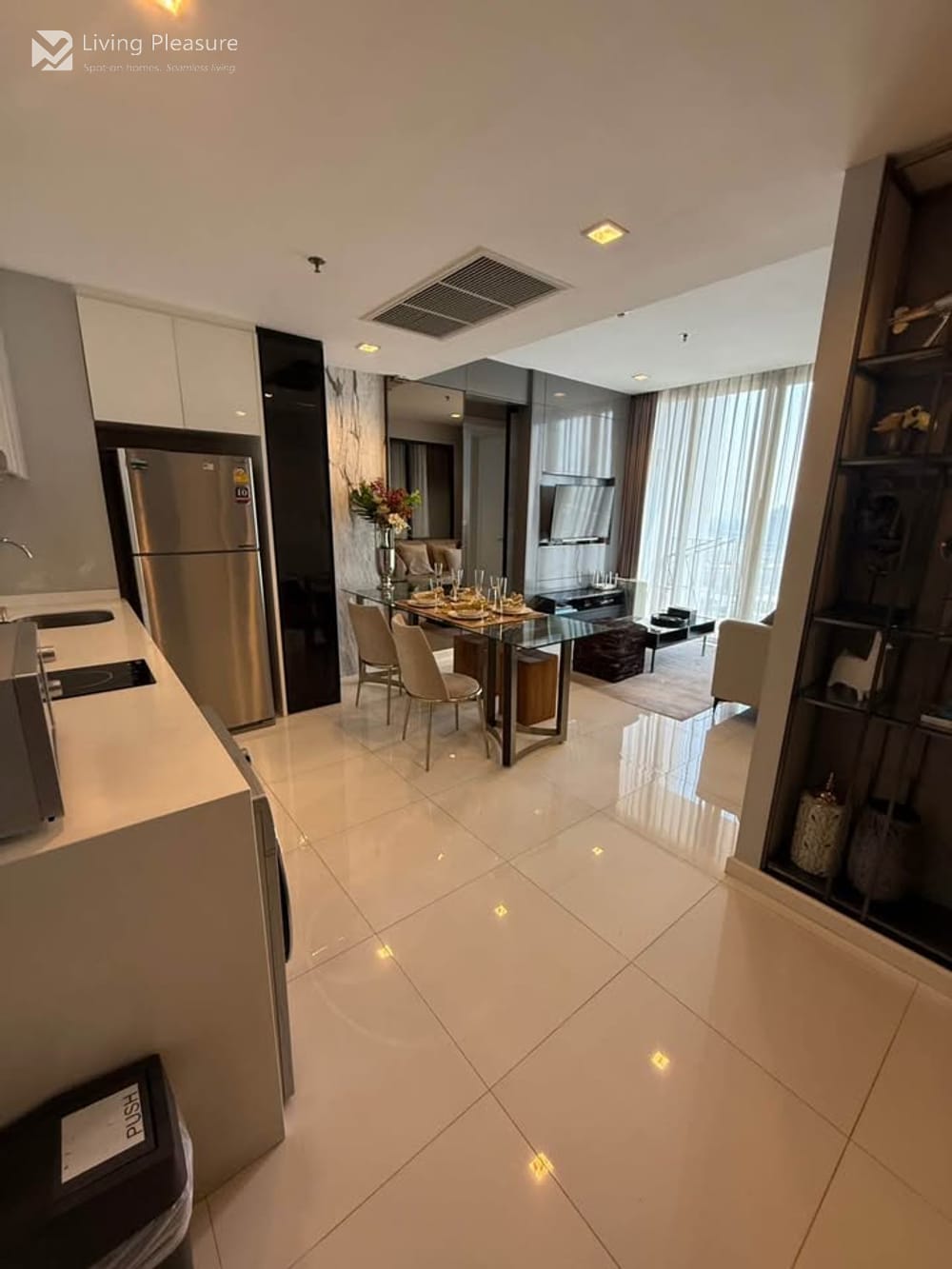 2-Bedroom Condo for Rent at Nara 9 by Eastern Star Near BTS Chong Nonsi 18