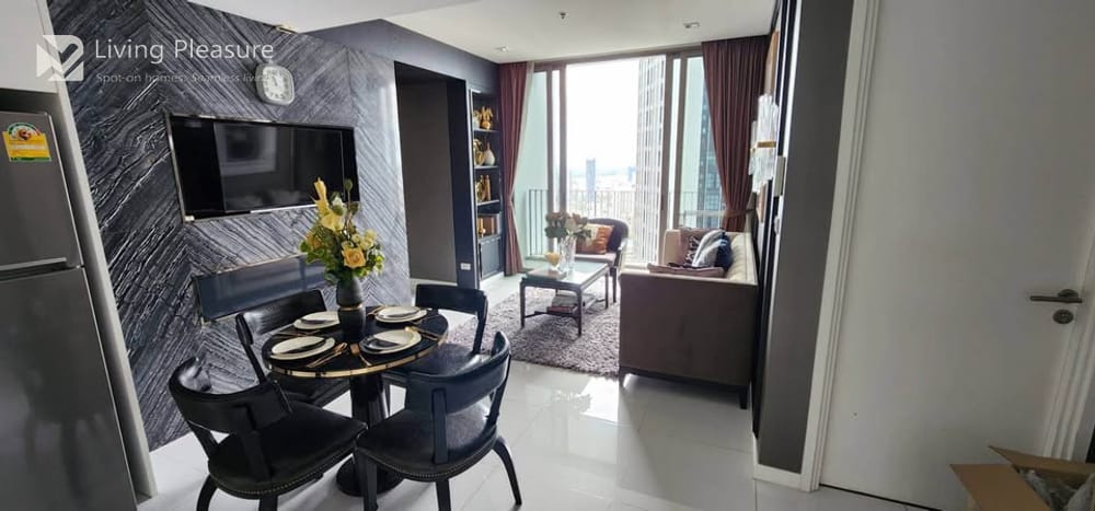 2-Bedroom Condo for Rent at Nara 9 by Eastern Star - City Views, Near BTS Chong Nonsi 23