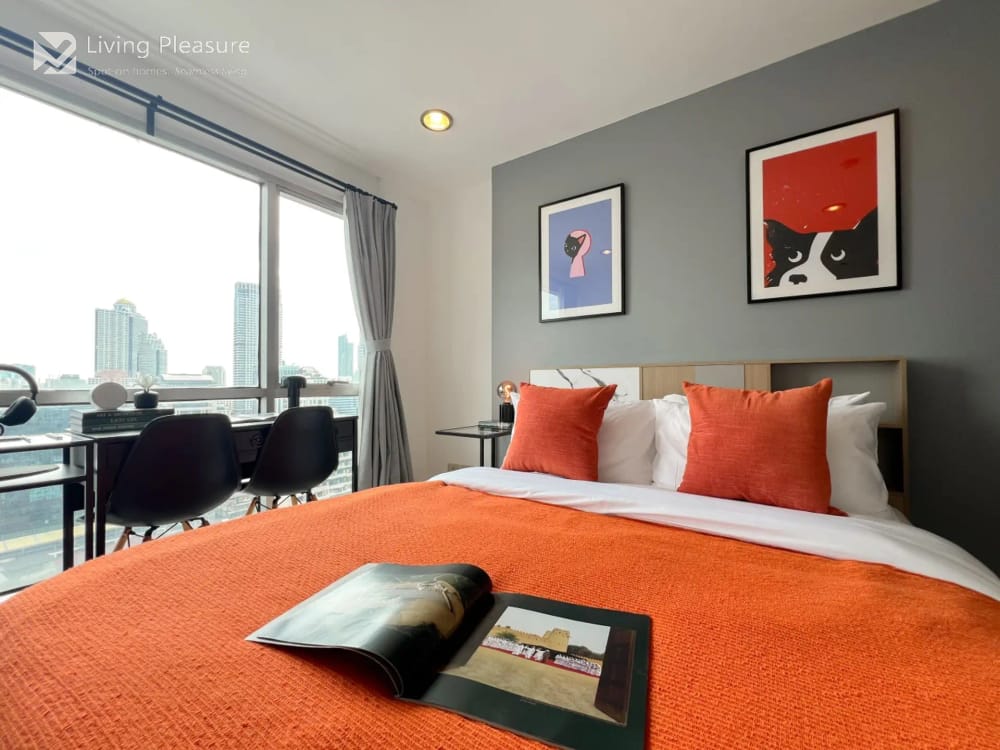 ให้เช่า 2 ห้องนอน คอนโด ใน สีลม สวีท (Silom Suite) 14