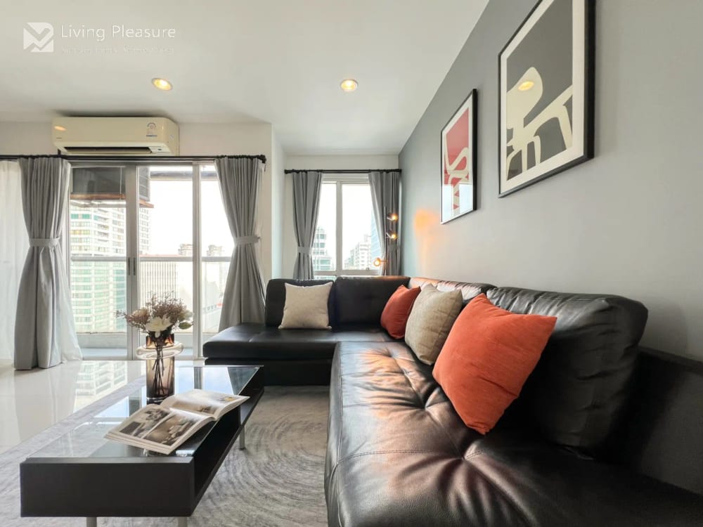 ให้เช่า 2 ห้องนอน คอนโด ใน สีลม สวีท (Silom Suite) 16
