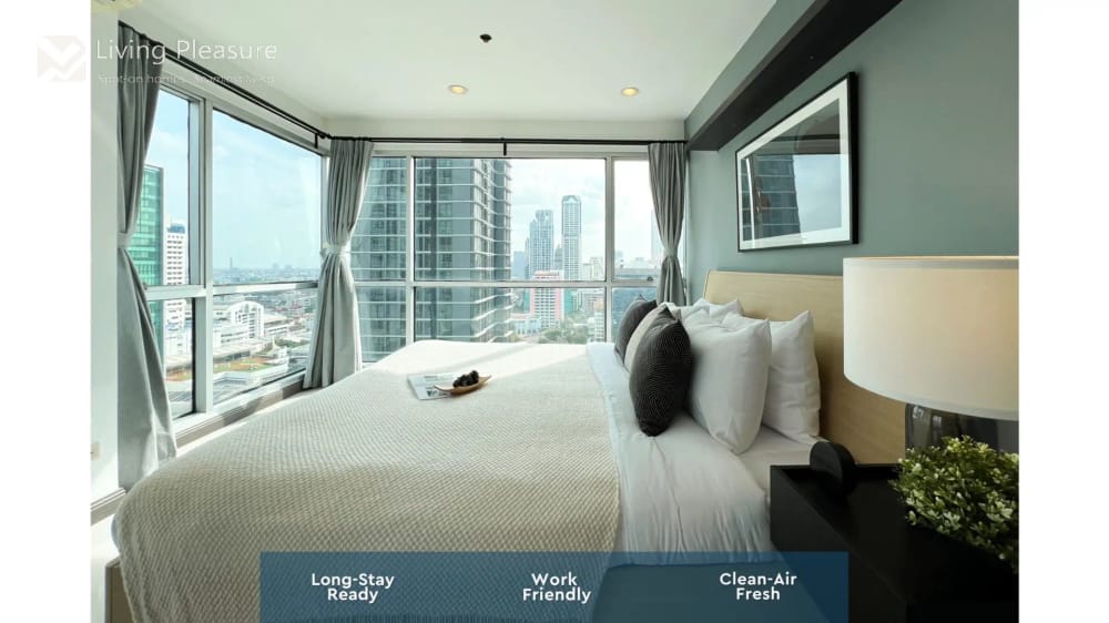 ให้เช่า 2 ห้องนอน คอนโด ใน สีลม สวีท (Silom Suite) 17