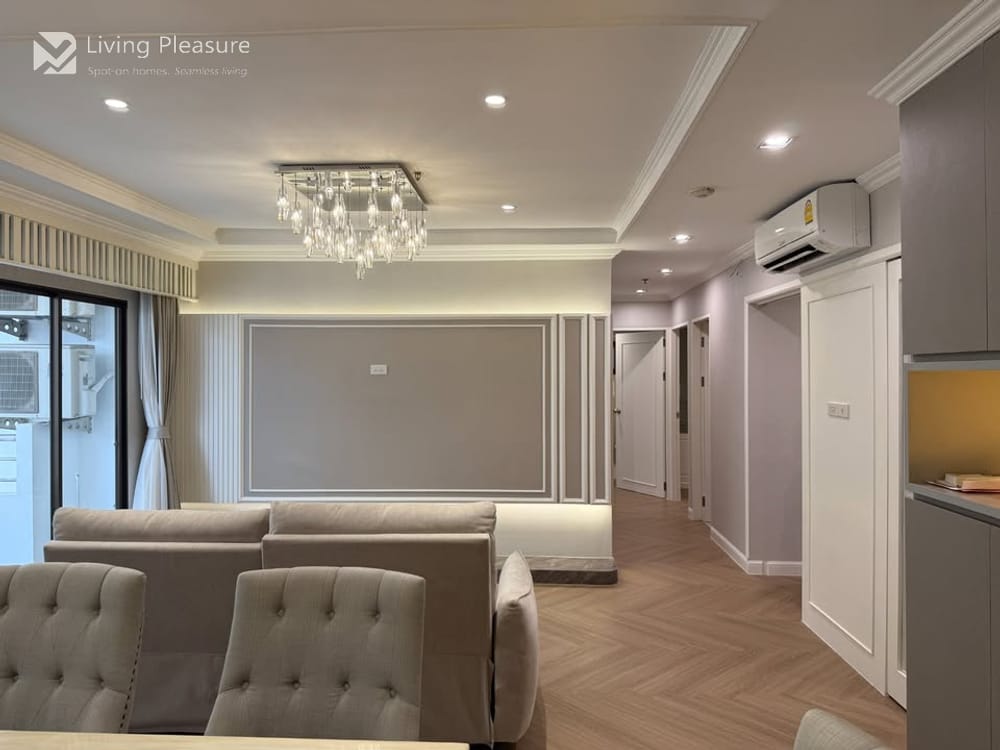 3-Bedroom Condo for Rent at Top View Tower with City View near BTS Thong Lo, Upper Sukhumvit 7