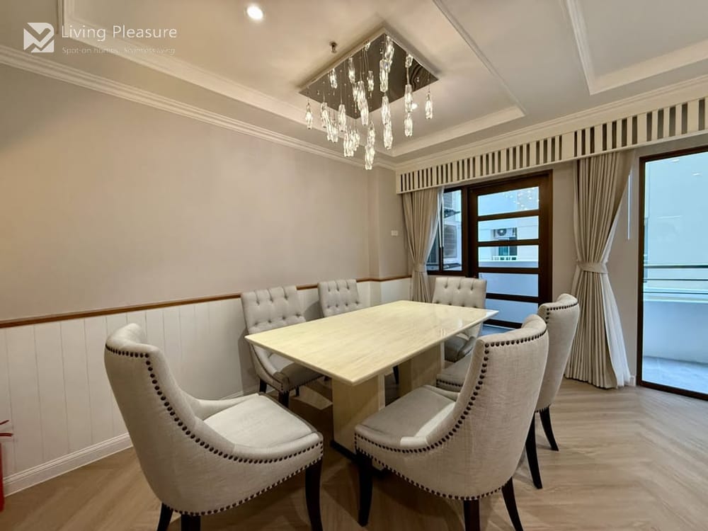 3-Bedroom Condo for Rent at Top View Tower with City View near BTS Thong Lo, Upper Sukhumvit 10