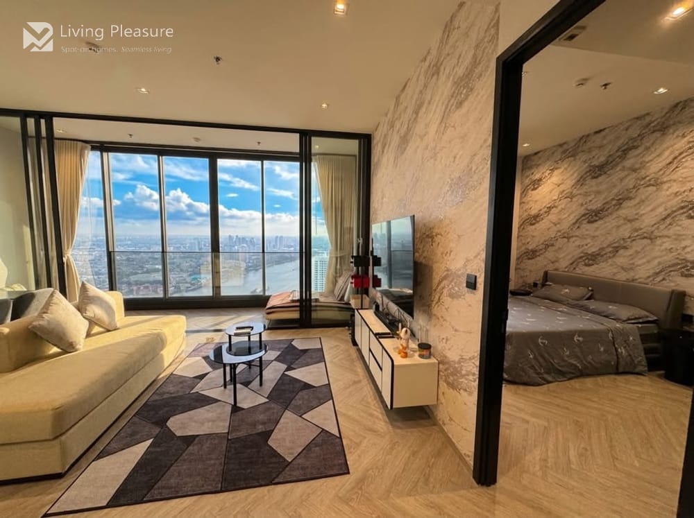 Luxury 2-Bedroom Condo for Sale and Rent at Chapter Charoennakorn - Riverside near BTS Krung Thon Buri 3