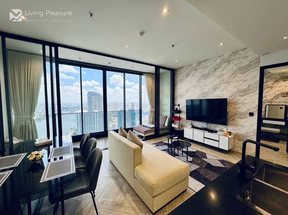 Luxury 2-Bedroom Condo for Sale and Rent at Chapter Charoennakorn - Riverside near BTS Krung Thon Buri 4