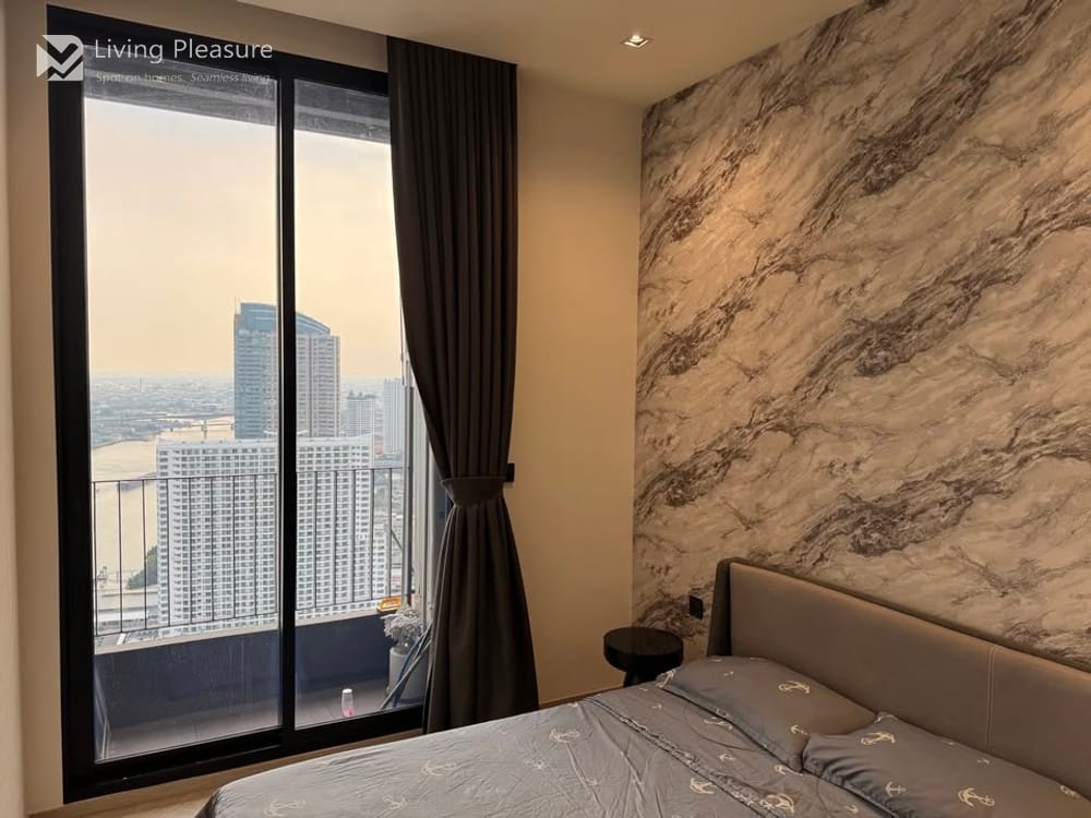 Luxury 2-Bedroom Condo for Sale and Rent at Chapter Charoennakorn - Riverside near BTS Krung Thon Buri 10