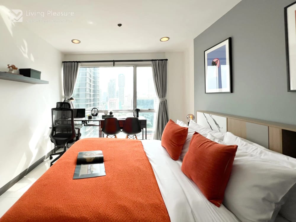 ให้เช่า 2 ห้องนอน คอนโด ใน สีลม สวีท (Silom Suite) 7