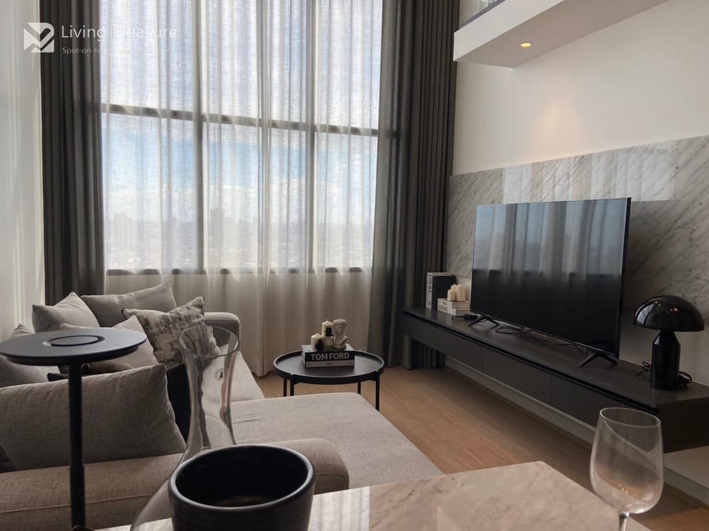 2-Bedroom Duplex for Rent in Knightsbridge Prime Sathorn, Near BTS Chong Nonsi 10